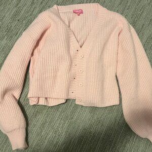 Edikted Light Pink Cardigan S